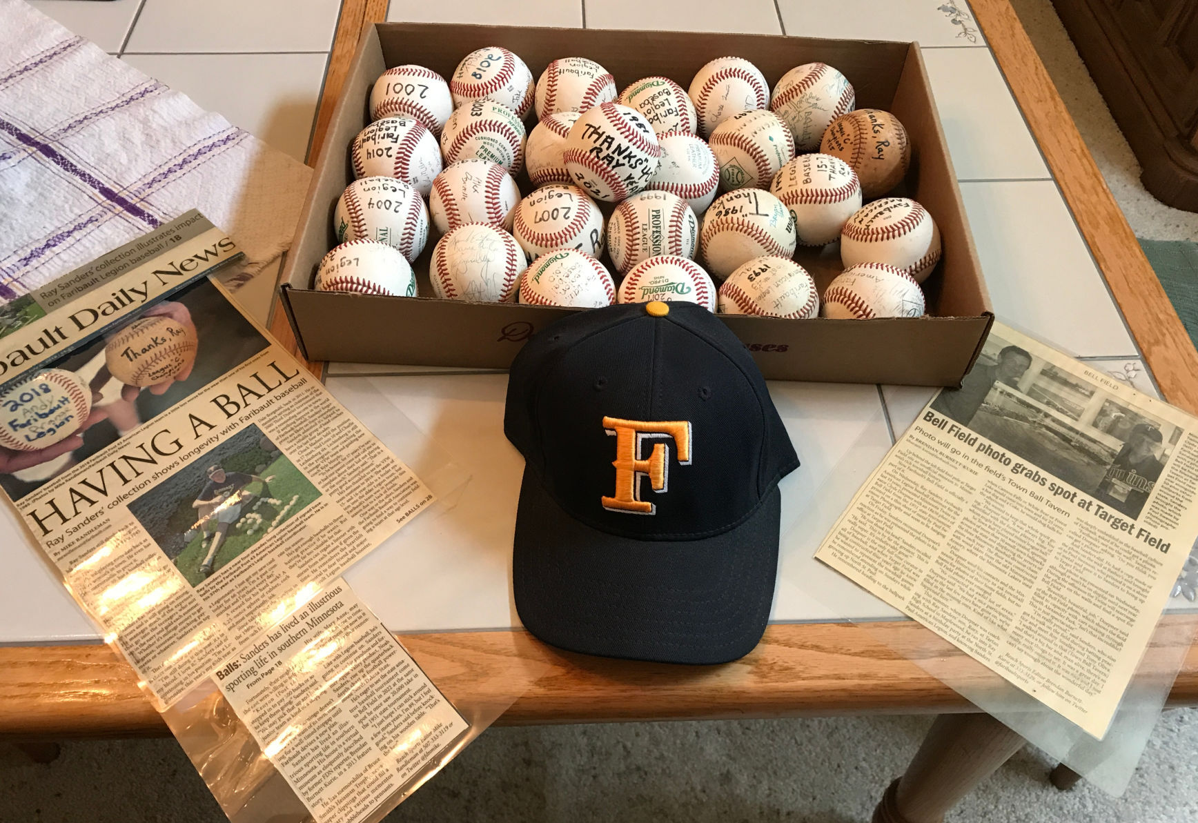 ray sanders baseballs